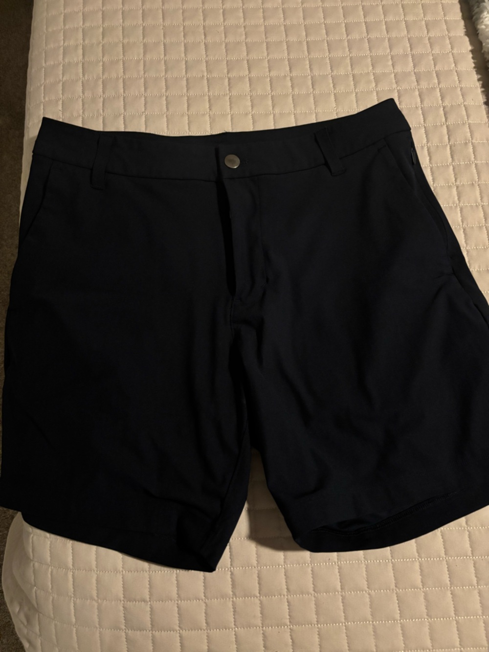 Black lululemon men’s shorts